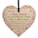 Personalised Teacher Thank You Gifts School Nursery Pre School 