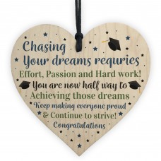Congratulations Graduation Gifts Wooden Heart Gift For Daughter