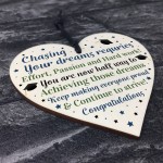 Congratulations Graduation Gifts Wooden Heart Gift For Daughter