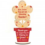 Personalised Teacher Gifts Thank You School Nursery Pre School 