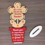 Personalised Teacher Gifts Thank You School Nursery Pre School 