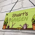 Garden Sign Personalised Summer House Plaque Accessories Shed