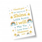 Personalised School Gift Nursery Gift Print Thank You Teacher