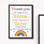 Personalised Teacher Thank You Leaving Gifts Nursery School