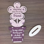 Best Friend Godmother Thank You Gift Godparent Love Friendship