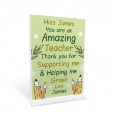Personalised Teacher Gifts From Students Thank You For Teacher 