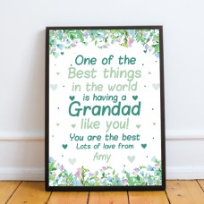 Personalised Grandad Granda Great Grandad Birthday Christmas