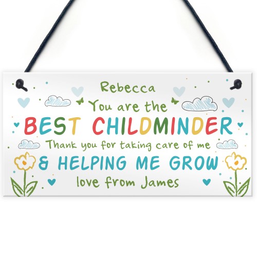 Teacher Gift Personalised Leaving Present Childminder Gift