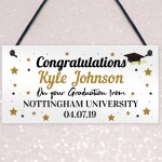 Graduation Gift For Him For Her Hanging Plaque Daughter Son