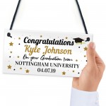 Graduation Gift For Him For Her Hanging Plaque Daughter Son