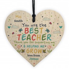 Personalised Best Teacher Thank You Gifts School Nursery School