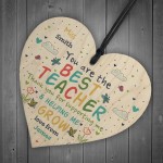 Personalised Best Teacher Thank You Gifts School Nursery School