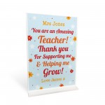 Teacher Thank You Personalised Gifts From Students Nursery 