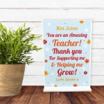 Teacher Thank You Personalised Gifts From Students Nursery 