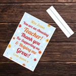 Teacher Thank You Personalised Gifts From Students Nursery 
