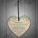 Thank You Childminder Gift Personalised Childminder Leaving