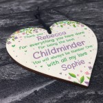 Thank You Childminder Gift Personalised Childminder Leaving