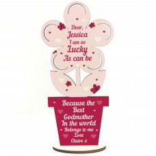 Godmother Gifts Wood Flower Thank You Baby Shower Gifts