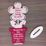 Godmother Gifts Wood Flower Thank You Baby Shower Gifts