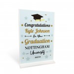 Graduation Congratulations Personalised University Degree