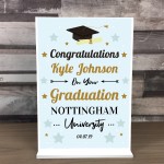 Graduation Congratulations Personalised University Degree