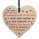 Colleague Leaving Job Gift Plaque Work Friend Retirement Gifts