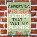 Funny Garden Sign Hanging Summer House Plaque Summer House Gift