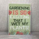 Funny Garden Sign Hanging Summer House Plaque Summer House Gift