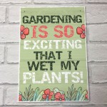 Funny Garden Sign Hanging Summer House Plaque Summer House Gift