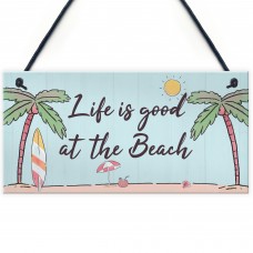 Beach Plaque Nautical Theme Hanging Plaque Hot Tub Garden