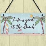 Beach Plaque Nautical Theme Hanging Plaque Hot Tub Garden