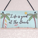 Beach Plaque Nautical Theme Hanging Plaque Hot Tub Garden