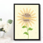 Nanny Gift Word Art Framed Print Birthday Xmas Nanny Gifts