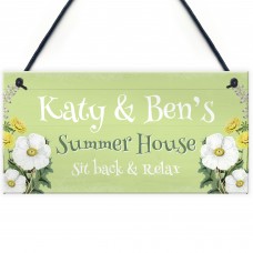 Personalised Summer House Sign Garden Sign Garden Shed Plaque