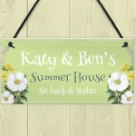 Personalised Summer House Sign Garden Sign Garden Shed Plaque