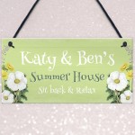 Personalised Summer House Sign Garden Sign Garden Shed Plaque