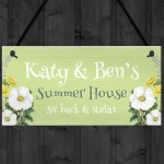 Personalised Summer House Sign Garden Sign Garden Shed Plaque