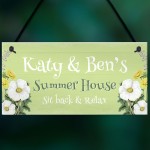 Personalised Summer House Sign Garden Sign Garden Shed Plaque