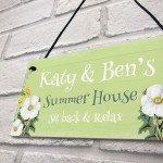 Personalised Summer House Sign Garden Sign Garden Shed Plaque