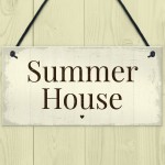 Summer House Plaque Garden Signs And Plaques Shed Decorations