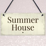 Summer House Plaque Garden Signs And Plaques Shed Decorations