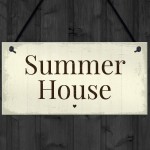 Summer House Plaque Garden Signs And Plaques Shed Decorations