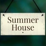 Summer House Plaque Garden Signs And Plaques Shed Decorations