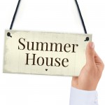Summer House Plaque Garden Signs And Plaques Shed Decorations