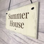 Summer House Plaque Garden Signs And Plaques Shed Decorations