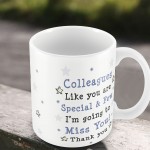 New Job Colleague Leaving Printed Mug Gift For Colleague Friend