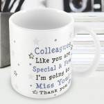 New Job Colleague Leaving Printed Mug Gift For Colleague Friend