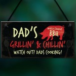 Dads Famous BBQ Garden Barbecue Gift Fathers Day Gifts