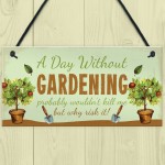 Funny Garden Signs And Plaques Hanging Summer House Sign
