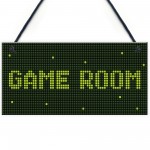 Game Room Sign Gamer Gift Boys Bedroom Decor Man Cave Sign